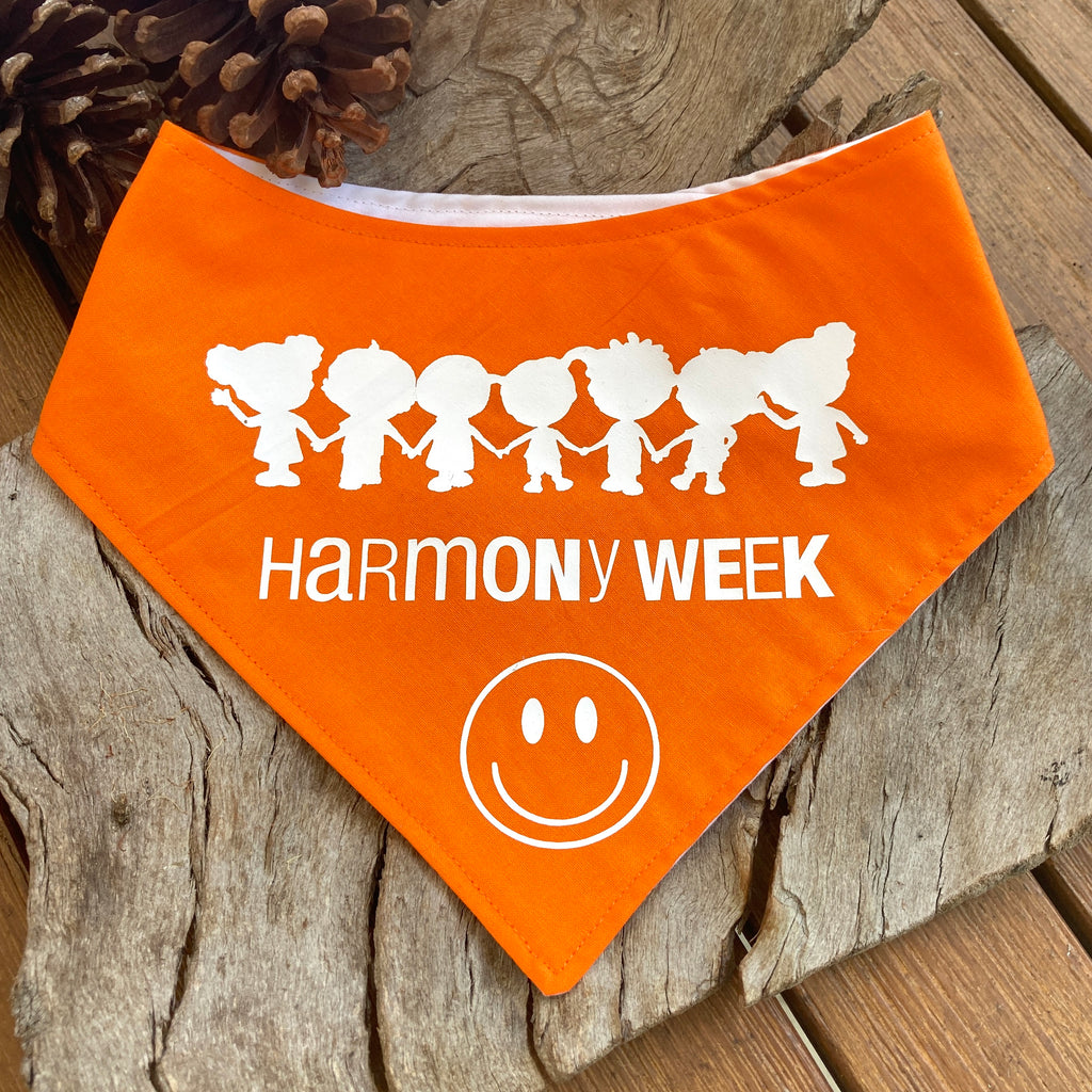 Celebrate HARMONY WEEK - Printed Dog Bandana