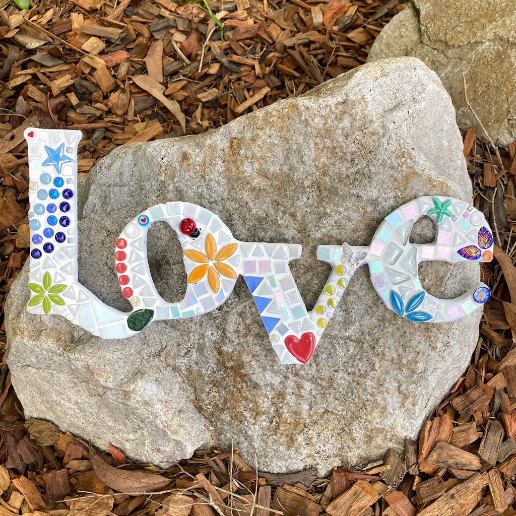 LOVE Mosaic Art