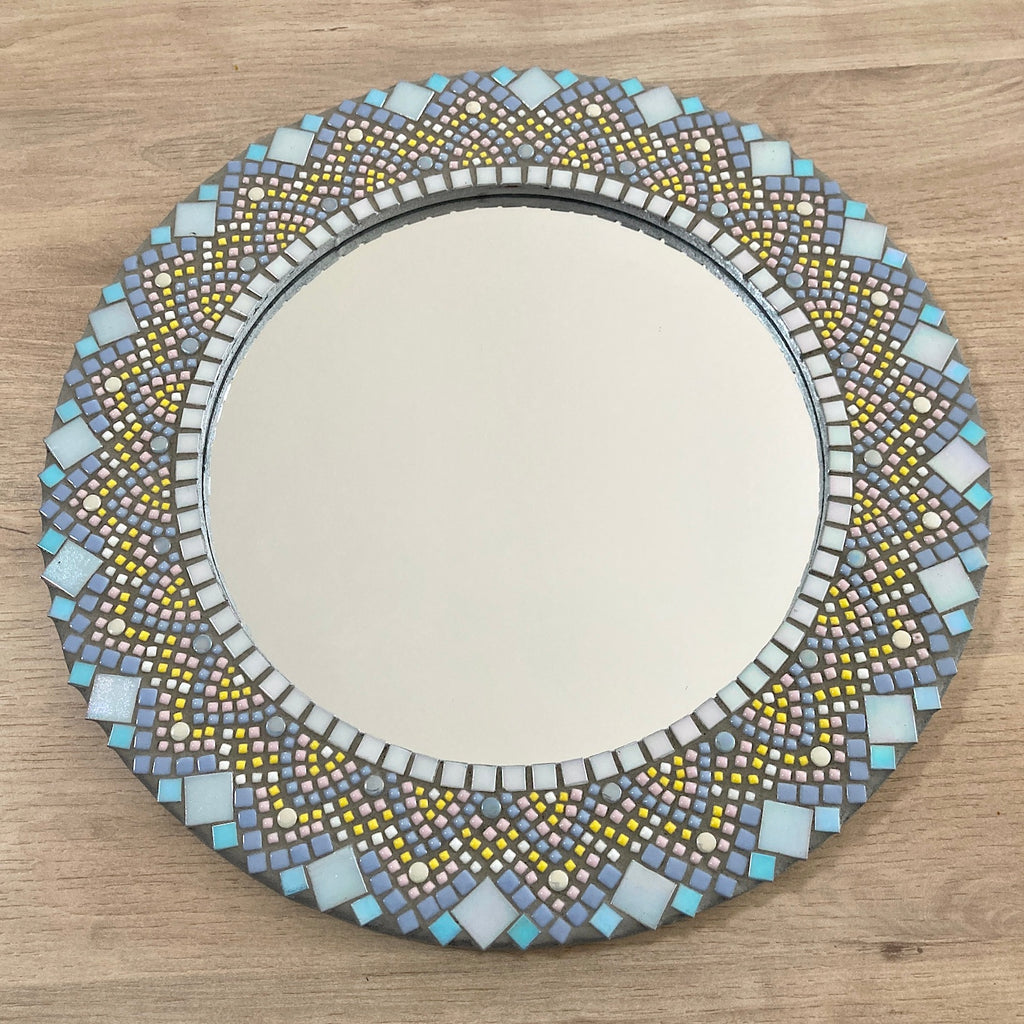 Circular Mandala Mosaic Mirror