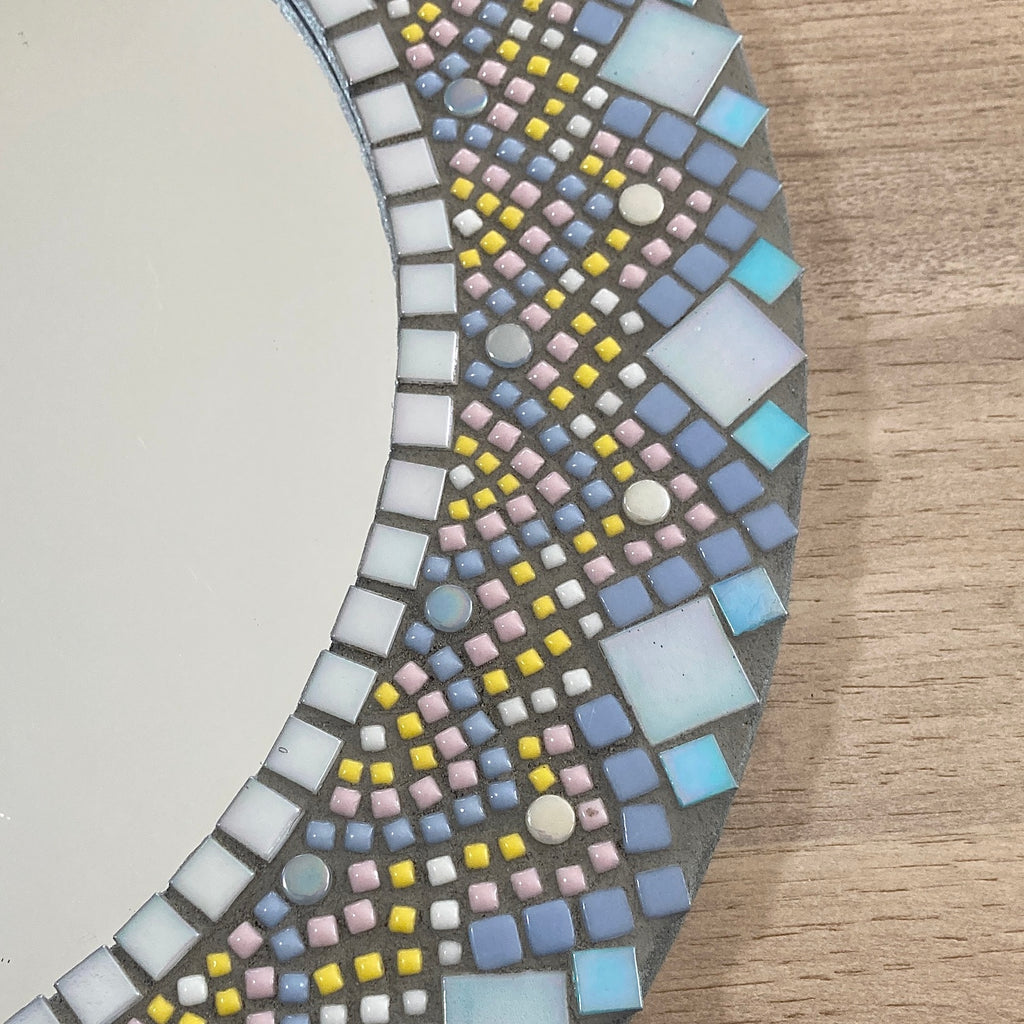 Circular Mandala Mosaic Mirror